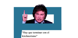 Javier Milei: «Hay que terminar con el kirchnerismo» Milei