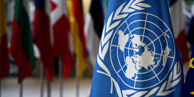 Bandera de la ONU