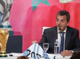 Sergio Massa - Copa del Mundo del Centenario