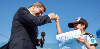 Massa: «Lo que nos obliga a la unidad nacional es el futuro de nuestros hijos» Massa