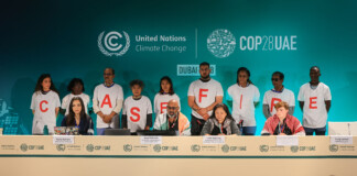 Abrió la COP28 con un llamado a promover «definitivamente» la salida de la era fósil COP