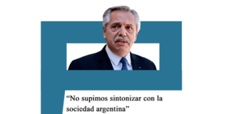 Alberto Fernández: «No supimos sintonizar con la sociedad argentina»