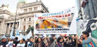 Reibaldi: «Tenemos que elegir entre vivir en el terror o en democracia» Democracia