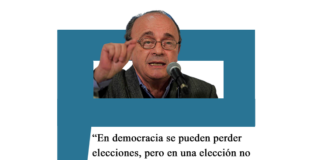 Nunca Más: Leopoldo Moreau dijo que «en democracia se pueden perder elecciones, pero en una elección no se puede perder la democracia» Nunca