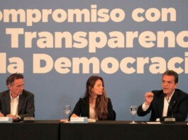 Sergio Massa: "Vamos a enviar y a impulsar la nueva Ley de Ética"