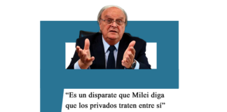 ‘Vasco’ de Mendiguren: «Es un disparate que Milei diga que los privados traten entre sí» Vasco