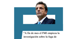 Massa: «A fin de mes el FMI empieza la investigación sobre la fuga de capitales» Massa