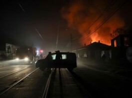 Rusia lanzó drones contra Ucrania