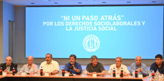 La CGT afirmó que «el ajuste lo paga el pueblo, no la casta» CGT