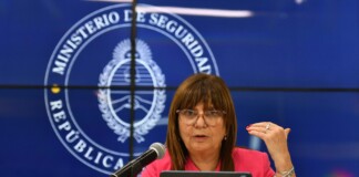 La hoja de ruta de la represión de Patricia Bullrich Armas