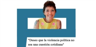 Mayra Mendoza: «Deseo que la violencia política no sea una cuestión cotidiana» Mayra Mendoza