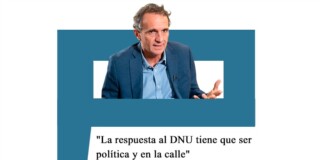 Katopodis: «La respuesta al DNU tiene que se política y en la calle» Katopodis