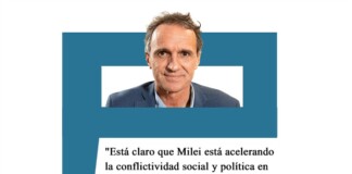Katopodis: «Está claro que Milei está acelerando la conflictividad social y política en la Argentina»