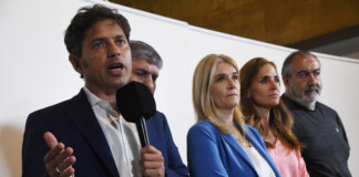 Con Kicillof a la cabeza, dirigentes de UxP se suman al paro de la CGT Kicillof
