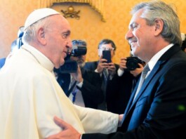 El Papa y Alberto