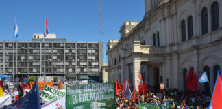 Las movilizaciones en las distintas provincias Provincias