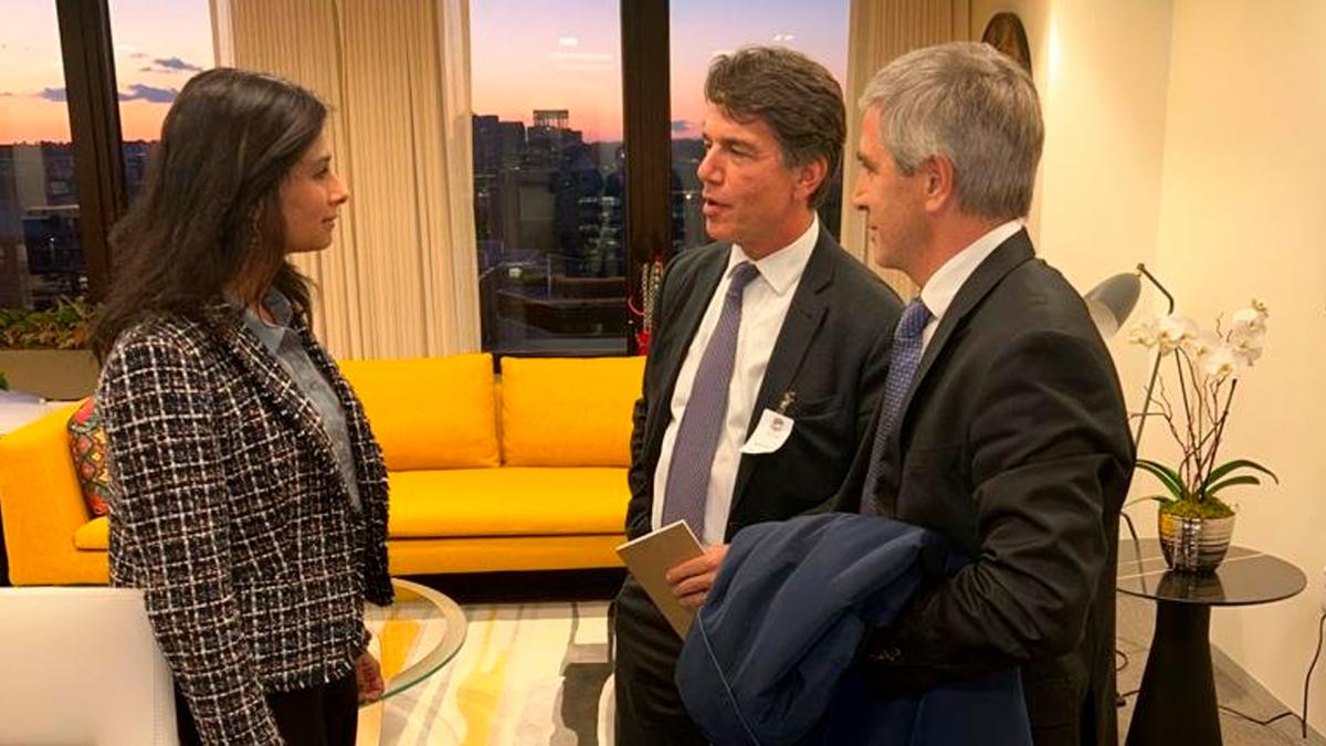 FMI-Caputo Cumbre del Gobierno con el FMI