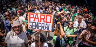 Después de De la Rúa, Milei enfrentó el tercer paro general en menor tiempo desde 1983 Paro
