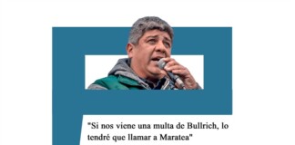 Pablo Moyano: «Si nos viene una nueva multa de Bullrich, lo tendré que llamar a Maratea» Moyano