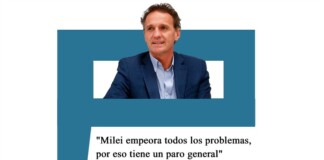 Katopodis: «Milei empeora todos los problemas, por eso tiene un paro general» Katopodis