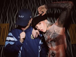 Bizarrap junto a Young Miko en el lanzamiento de la Session #58