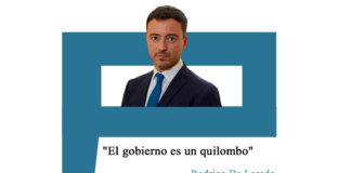 Rodrigo De Loredo: «El gobierno es un quilombo»