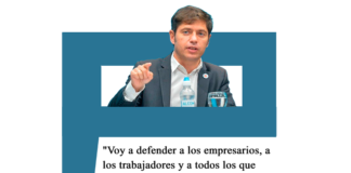 Kicillof aseguró que defenderá a los empresarios que apunten al desarrollo