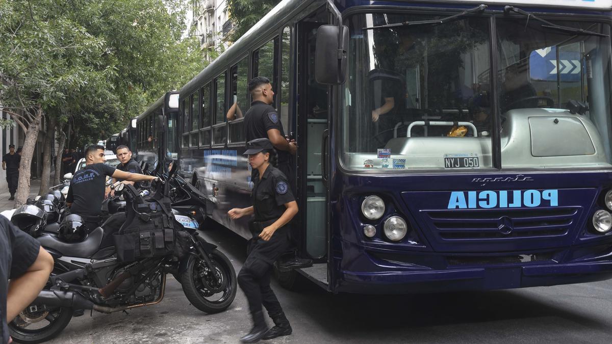 La CGT repudió el operativo de seguridad desplegado en las inmediaciones del Congreso