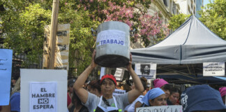 La UTEP realizó un «Ollazo Nacional por la Emergencia Alimentaria» UTEP