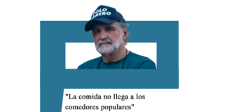 Belliboni: «La comida no llega a los comedores populares» Belliboni
