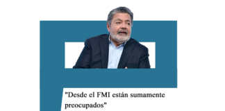 Gerardo Martínez: «Desde el FMI están sumamente preocupados» Martínez