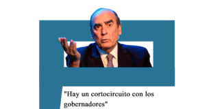 Francos: «Hay un cortocircuito con los gobernadores» Francos