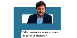 Leandro Santoro: «Milei no termina de darse cuenta de que es el presidente» Santoro
