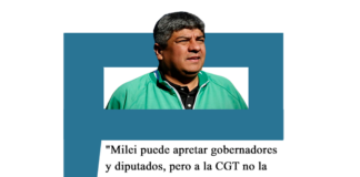 Pablo Moyano: «Milei puede apretar gobernadores y diputados, pero a la CGT no la aprieta nadie» Moyano
