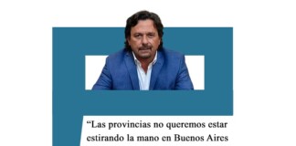 Gustavo Sáenz: «Las provincias no queremos estar estirando la mano en Buenos Aires para que nos den limosnas» Sáenz