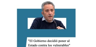 Larroque: «El Gobierno decidió poner al Estado contra los vulnerables» Andrés Larroque
