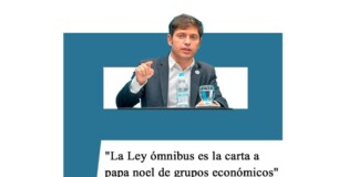 Kicillof criticó a Milei por amenazar con «fundir a todos» los gobiernos provinciales si no apoyan la ley ómnibus Axel Kicillof