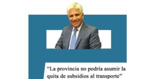 El gobernador Poggi sostuvo que San Luis «no podría asumir el porcentaje de la quita de subsidios al transporte» poggi