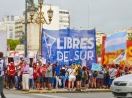 protesta organizaciones sociales
