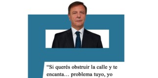 Oscar Zago: “Si te encanta obstruir la calle… problema tuyo” oscar zago