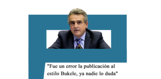 Agustín Rossi: «Fue un error la publicación al estilo Bukele, ya nadie lo duda» Rossi