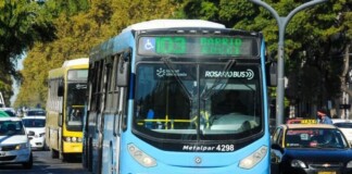 Rosario sin clases, colectivos, taxis y recolección de residuos Rosario