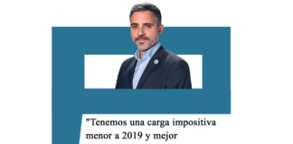 Cristian Girard: «Tenemos una carga impositiva menor a 2019 y mejor distribuida» Girard