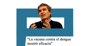 Fernán Quirós: «La vacuna contra el dengue mostró eficacia» Quirós