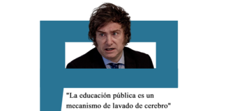Milei: «La educación pública es un mecanismo de lavado de cerebro» Milei