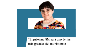 Luci Cavallero: “El próximo 8M será uno de los más grandes del movimiento feminista de Argentina” Cavallero