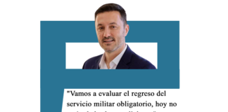 Petri: «Vamos a evaluar el regreso del servicio militar obligatorio, hoy no están dadas las condiciones» Petri