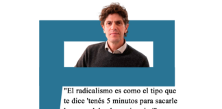 Lousteau: «El radicalismo es como el tipo que te dice ‘tenés 5 minutos para sacarle la mano del culo a mi mujer'» Lousteau