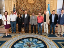 el embajador marc stanley se reunió con la cgt