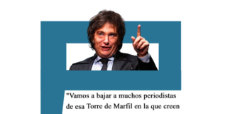 Javier Milei: «Vamos a bajar a muchos periodistas de esa Torre de Marfil en la que creen que viven» Milei